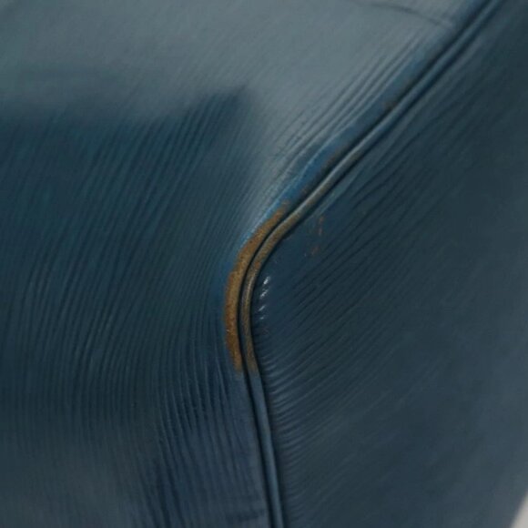 LOUIS VUITTON Epi Petit Noe Shoulder Bag Blue M44105 LV Auth 128576 - Picture 9 of 16